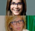 Cecilia Álvarez y Gina Parody