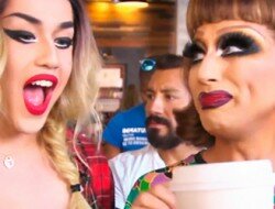 Bianca Del Rio y Adore Delano
