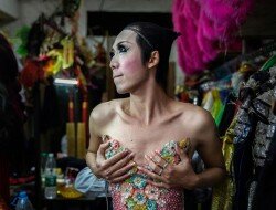 Reportaje gráfico sobre drag queens en China