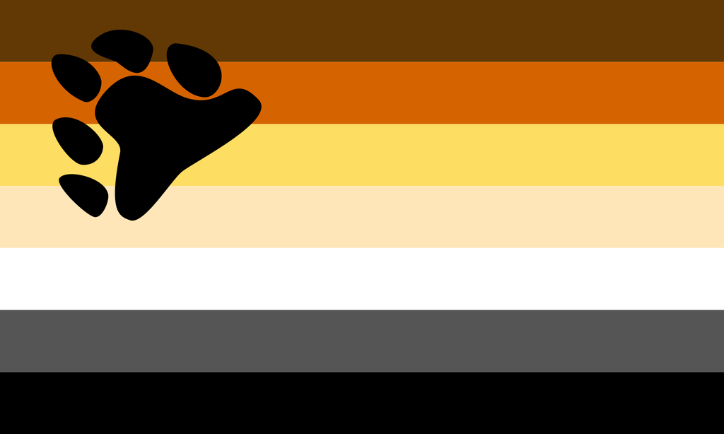 Bandera de la Hermandad Internacional de Osos
