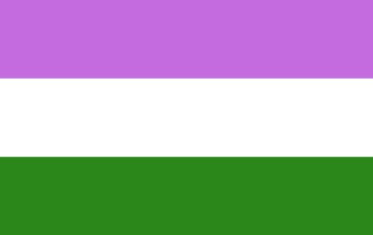 Bandera del Orgullo Genderqueer