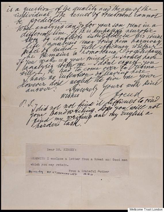 La carta que Sigmund Freud le escribió a una madre sobre su hijo homosexual