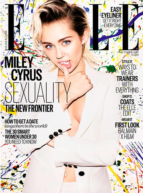 Miley Cyrus Is ELLE’s October Cover Star
