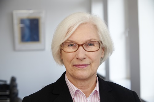 Irmgard Schwaetzer, presidenta del Sínodo de la Iglesia Evangélica de Berlín.