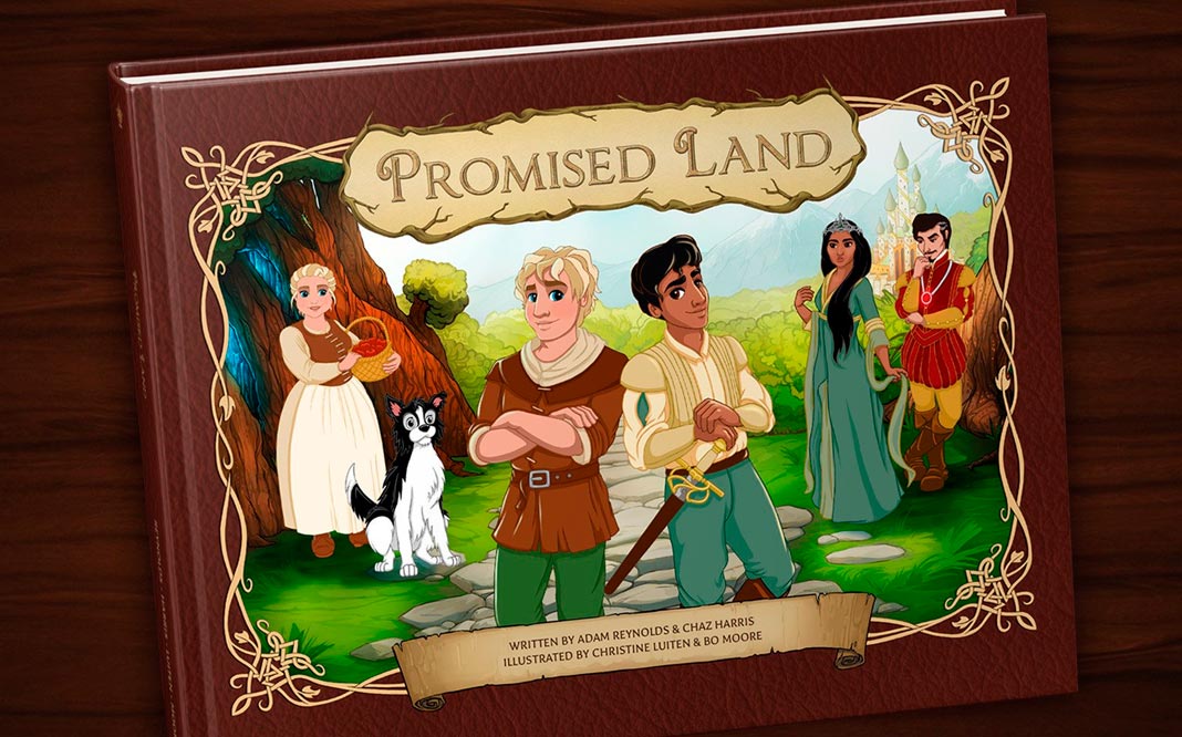 Order promising. Promise Land. Книга ленд. Promise Land перевод. Prince and his friends in a Forest.