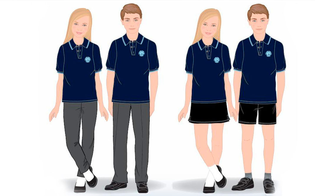 Colegio diseña uniformes de género neutro para todos sus est