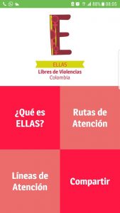 ELLAS, ELLAS: Una aplicación para mujeres víctimas de violencia., egoCity LGBTIQ Diversity Network