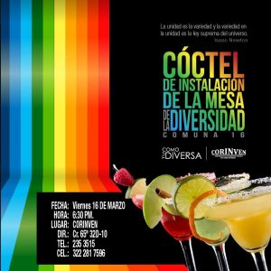 Comuna 16, Se instaló la Mesa de la Diversidad de la Comuna 16 de Medellín, egoCity LGBTIQ Diversity Network
