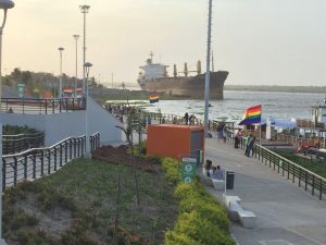 Barranquilla, Barranquilla iza banderas arcoíris en malecón turístico, egoCity LGBTIQ Diversity Network