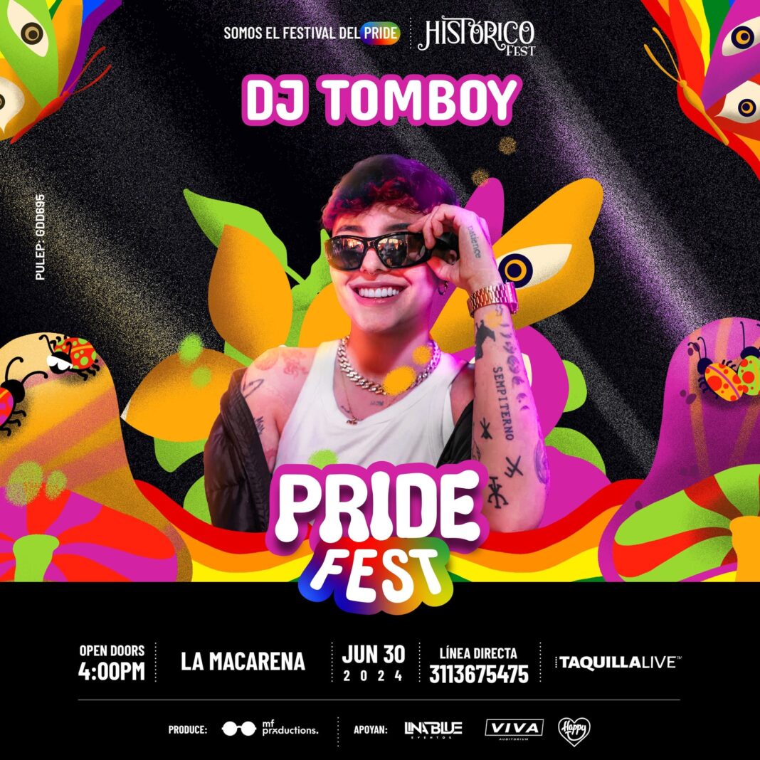 Pride Fest Dj Tomboy 2024